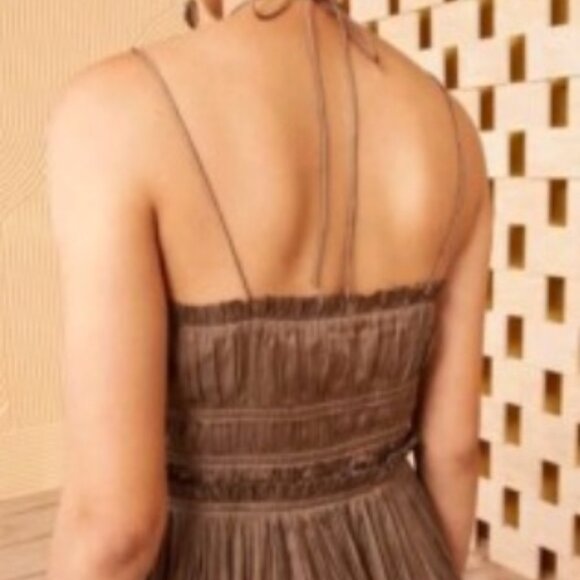 Ulla Johnson Neveah Dress Size 8 (Brown) - Picture 3 of 6